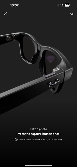 Ray-Ban Meta智慧眼鏡體驗｜解放雙手的時尚科技配件！