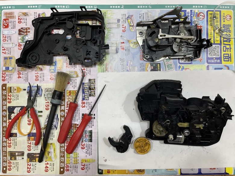 點我看大圖 分享BMW E F車系 DIY六角鎖分解修理