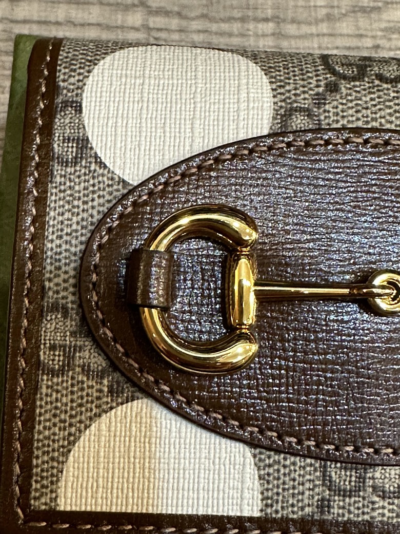 「開箱」GUCCI 100週年特別版經典馬銜扣短夾