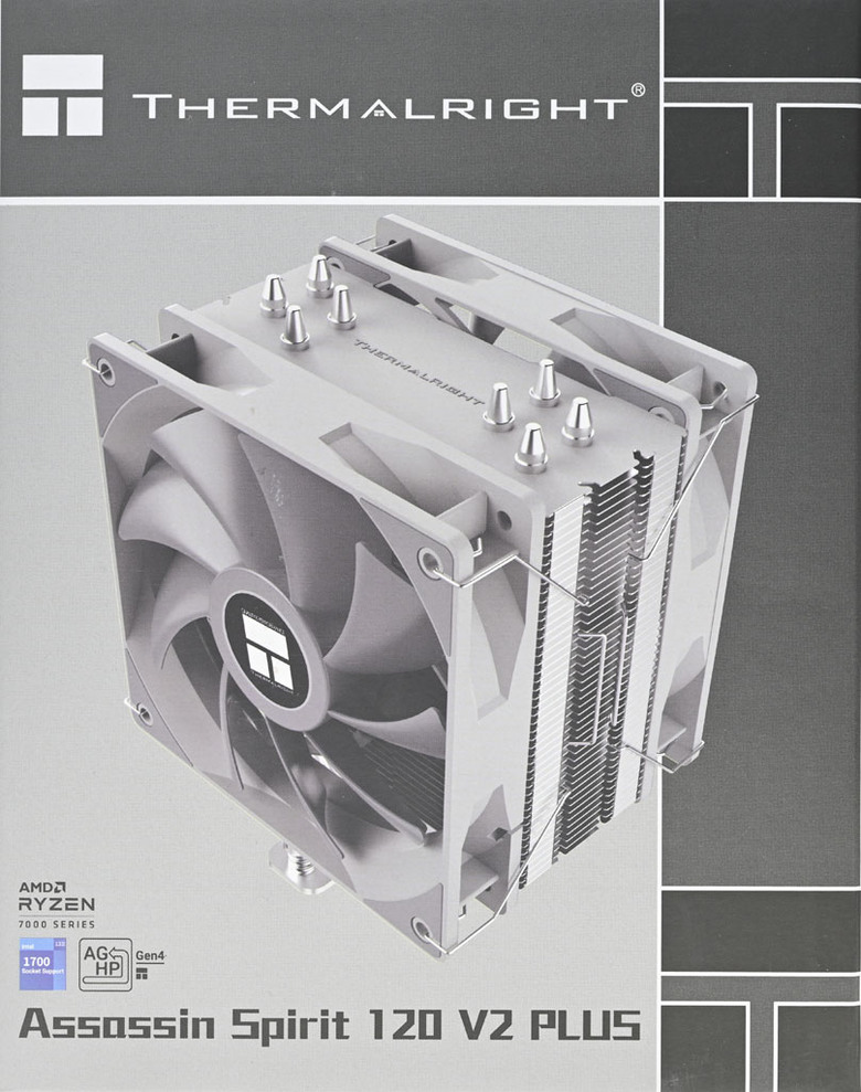 點我看大圖 Thermalright索摩樂Assassin Spirit 120 V2 PLUS散熱器開箱