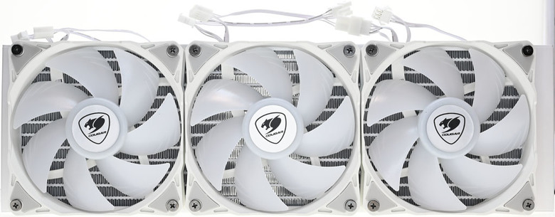 COUGAR POSEIDON ELITE ARGB 360 WHITE一體式水冷散熱器開箱