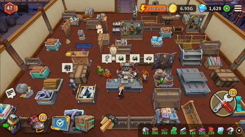 《鍛造店 : 生存與打造》 Forge Shop 喪屍來襲 在末日之中建立自己的鍛造店 打造出售各種裝備 研究新裝備 自由議價 | 招募冒險者和英雄 組建英雄小隊 探索喪屍城 收集稀有資源