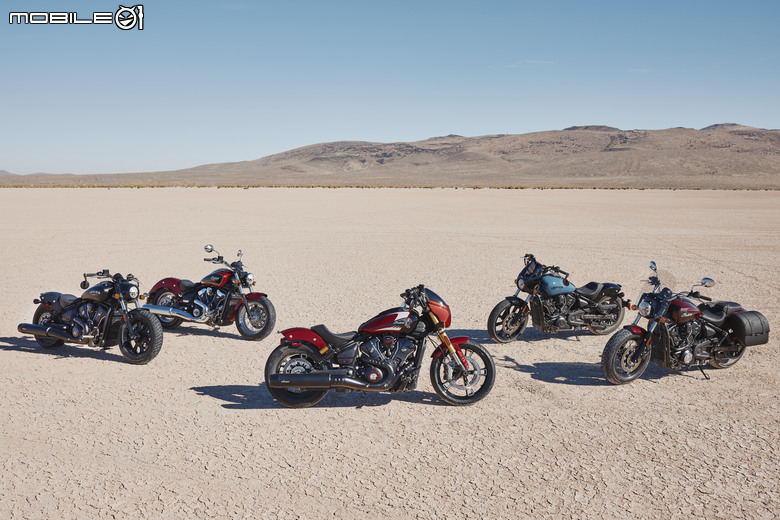 全新Indian Scout車系舊金山五車試駕｜ 百年經典全新感受！引擎、平台、科技全面大升級！