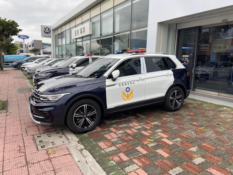 台灣警車居然用福斯Tiguan!