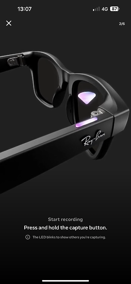 Ray-Ban Meta智慧眼鏡體驗｜解放雙手的時尚科技配件！
