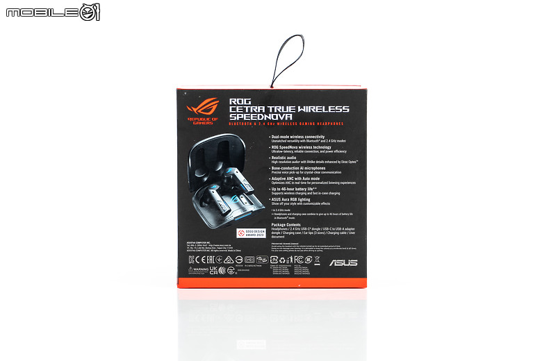 ROG Cetra True Wireless SpeedNova｜以雙模連線與沉浸音效打造最強遊戲體驗！