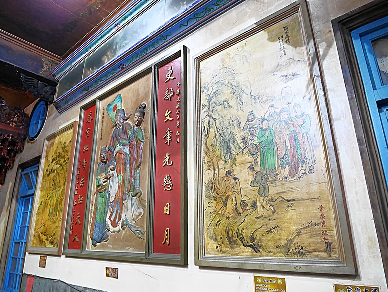 新營鐵道文化園區、弎弌和茗園、阿桐鹽水意麵、鹽水庇護宮、八角樓、銀峰冰果室、修德拜亭廣場、王爺廟巷、永成戲院 — 2024清明連假之新營賞火車、日式老宅內品茗，月津港夜間散策