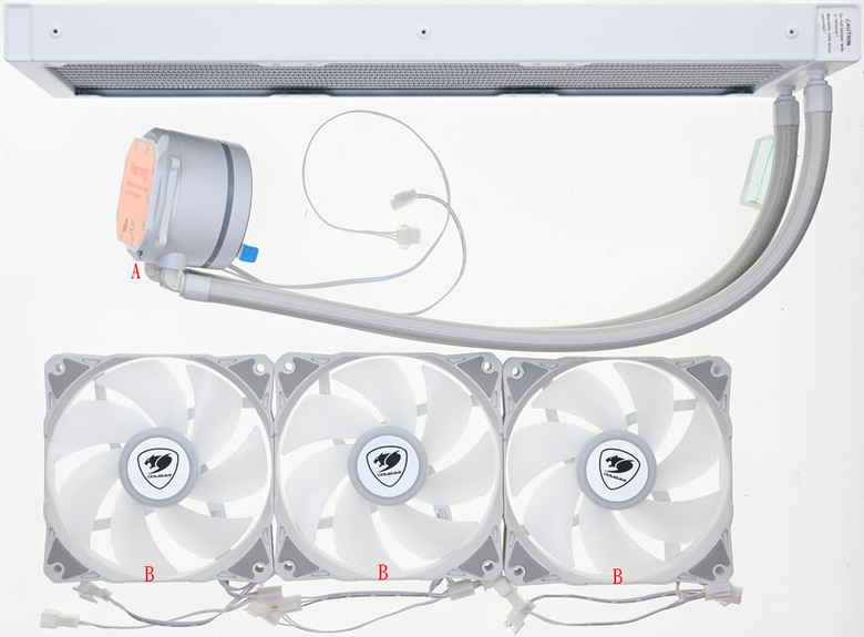 COUGAR POSEIDON ELITE ARGB 360 WHITE一體式水冷散熱器開箱