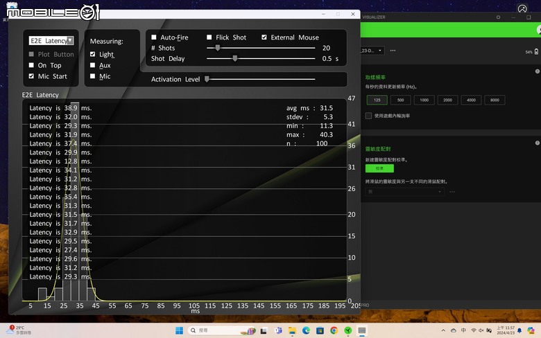 點我看大圖 Razer Viper V3 Pro 電競滑鼠開箱試用 以 54 克超輕身形搭配高速移動設計讓遊戲反應更快速