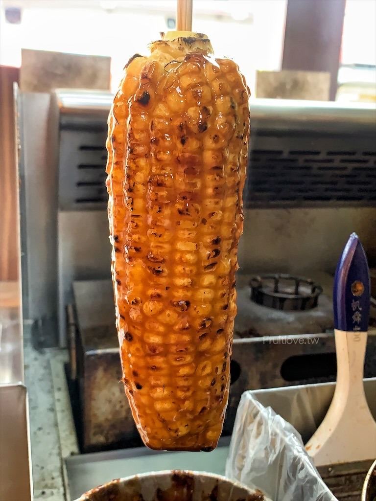 點我看大圖 限定醬烤筊白筍,脆甜可口,醬烤玉米很Q也很涮嘴