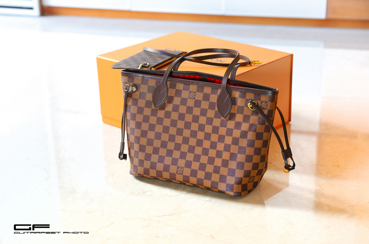 --棋盤托特-- LV Neverfull PM (N40600) 簡易開箱