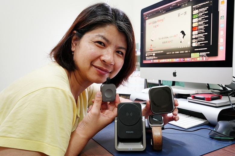 [開箱]PHILIPS 黑金剛三合一磁吸充電系列｜探索未來充電新趨勢，3 in 1『手機、手錶、耳機』同時無線充電