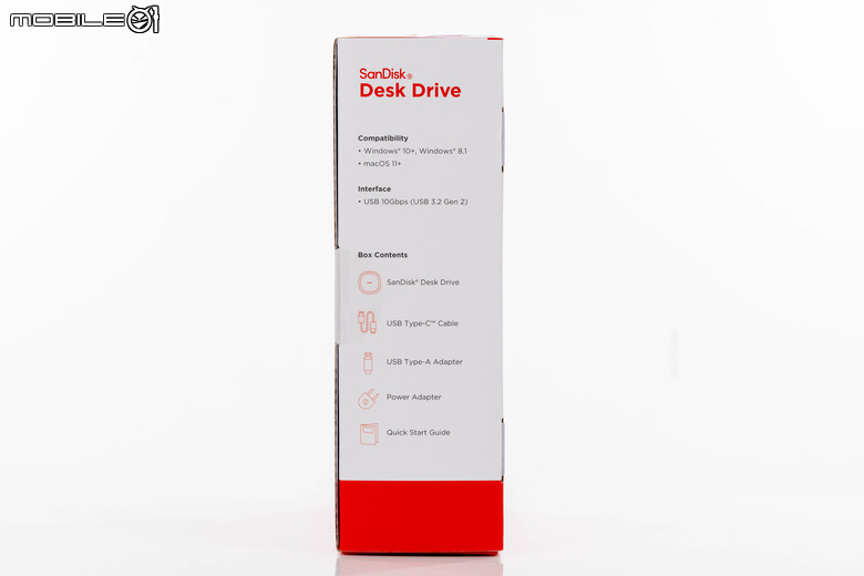 WD SanDisk Desk Drive 外接式 SSD 開箱實測 小巧身形卻具有 8 TB 大容量配置!
