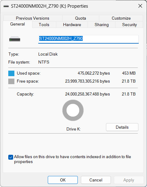 【開箱簡測】Seagate Exos X24 24TB ST24000NM002H 硬碟效能簡測 (圖多)