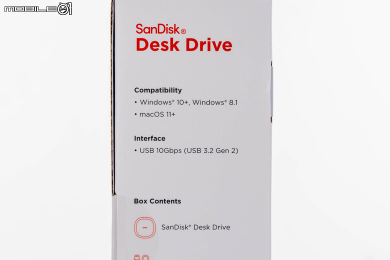 WD SanDisk Desk Drive 外接式 SSD 開箱實測 小巧身形卻具有 8 TB 大容量配置!