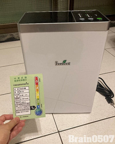 「過敏社畜開箱清淨機!放在租屋處剛好Bosswell ML12」