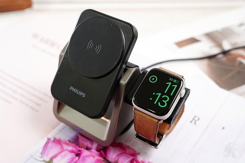 [開箱]PHILIPS 黑金剛三合一磁吸充電系列｜探索未來充電新趨勢，3 in 1『手機、手錶、耳機』同時無線充電
