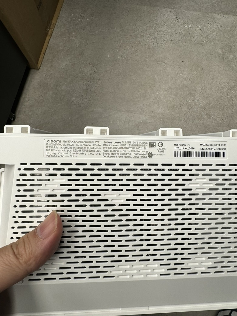 小米AX3000T 國際版開箱