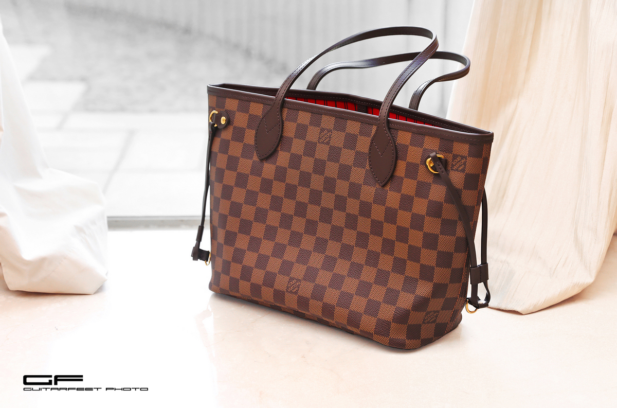--棋盤托特-- LV Neverfull PM (N40600) 簡易開箱