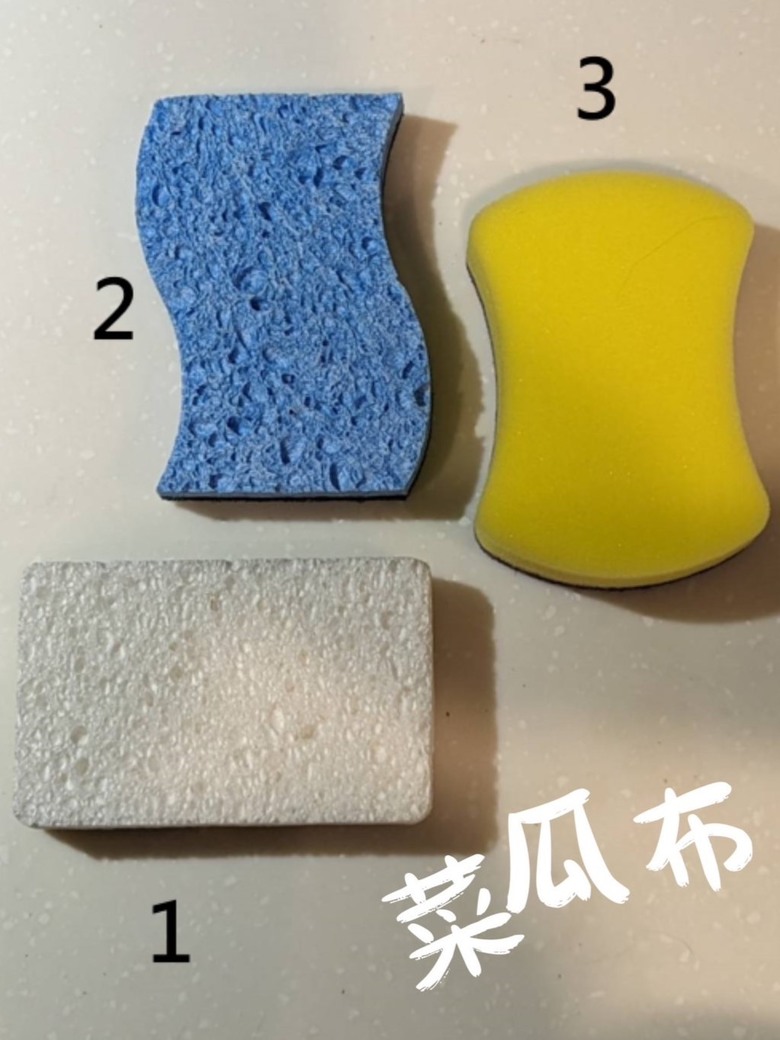 分享好用的環保菜瓜布(hola/百利)