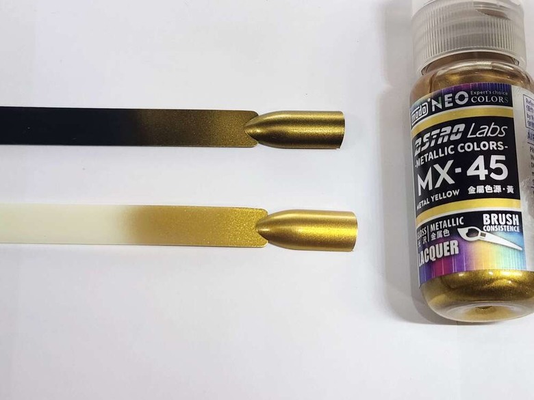 [新漆料心得] - 摩多新漆列系 Modo Astro Labs 金屬色源系列 簡易使用心得