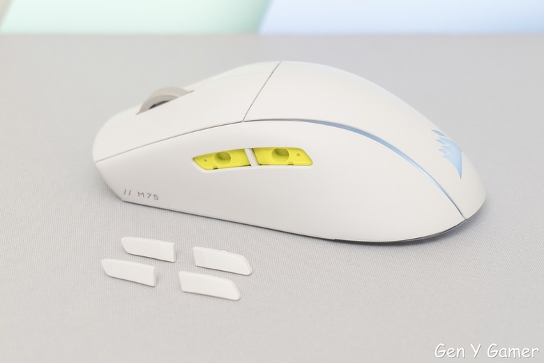 白色款 M75 真的來了!Corsair M75 Wireless 遊戲滑鼠