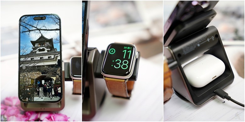[開箱]PHILIPS 黑金剛三合一磁吸充電系列｜探索未來充電新趨勢，3 in 1『手機、手錶、耳機』同時無線充電