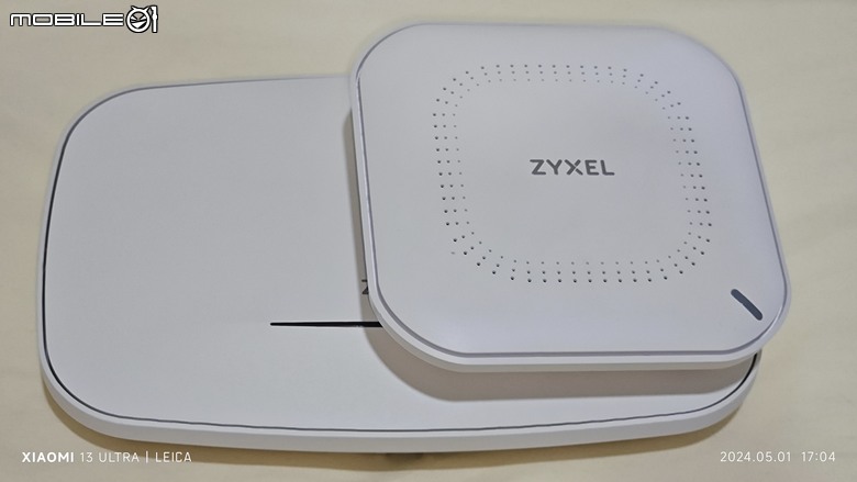 Zyxel NWA130BE BE11000 (WiFi 7) 三頻 NebulaFlex 無線網路基地台---開箱