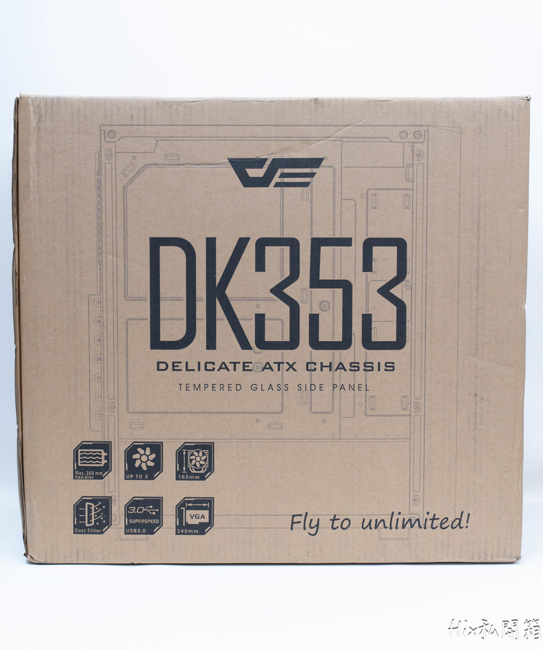 [開箱] 我就俗!! 大飛 DK353 平價機殼 開箱
