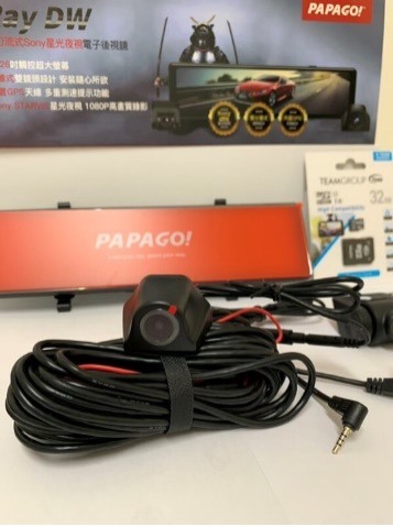 【新品開箱】PAPAGO! Ray DW雙刀流式Sony星光夜視電子後視鏡