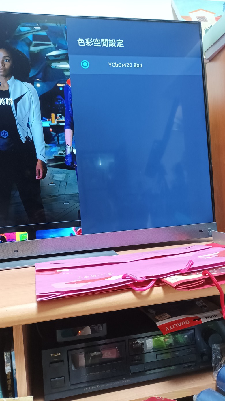 QS02電視棒沒辦法顯示4k 60Hz HDR