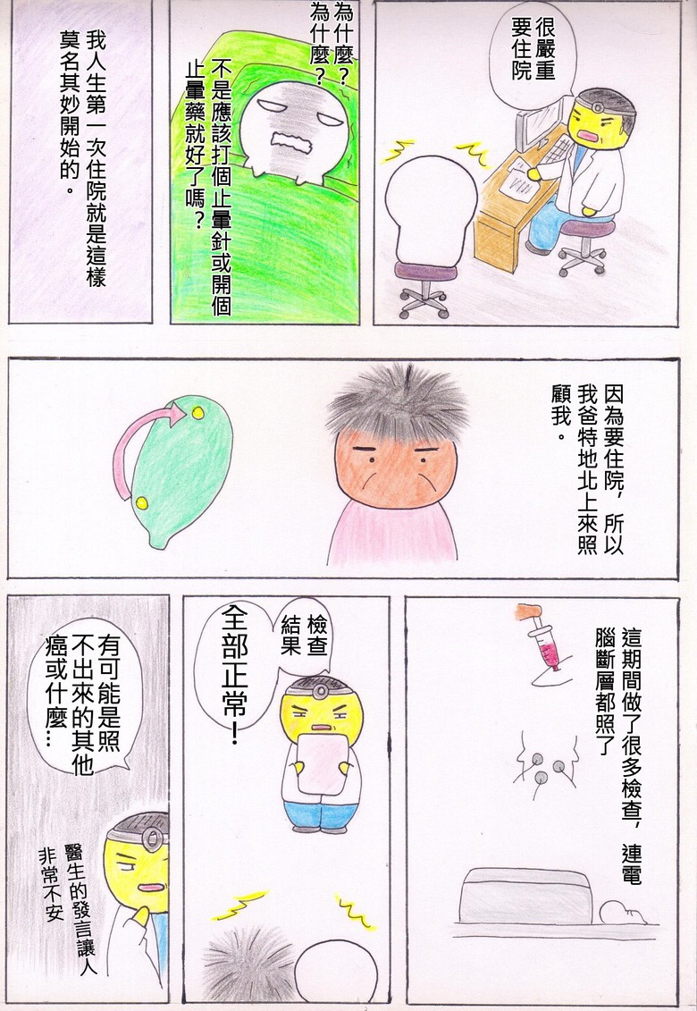 前庭神經炎住院紀錄