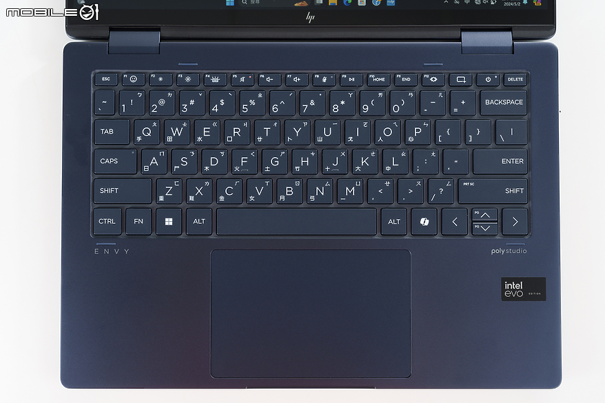 HP ENVY x360 14-fc0070TU 測試報告|優異視覺、絕佳續航與豐富應用的 360 度可翻轉筆電