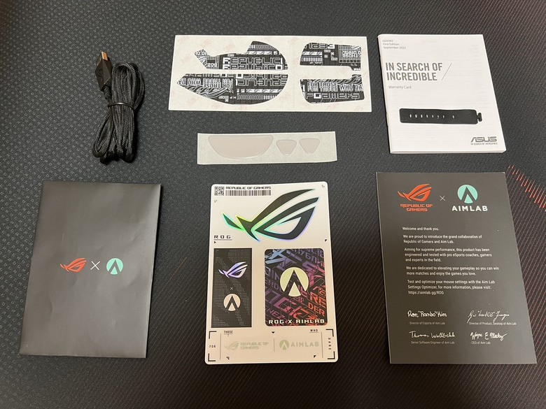 ［輕開箱］ROG Harpe Ace Aim Lab 聯名電競鼠