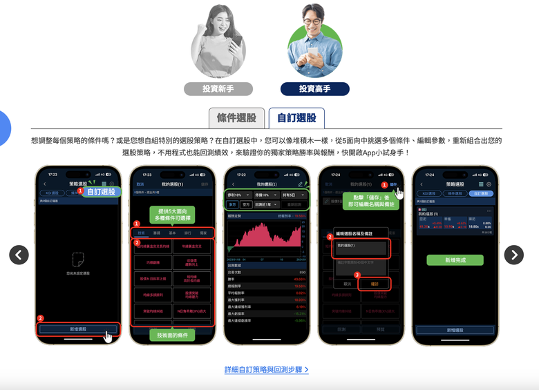 大家會參考券商App內的選股功能嗎？