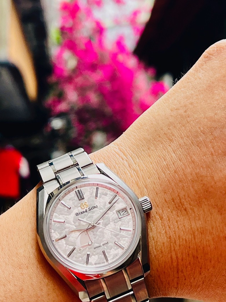 手腕上的櫻花祭,Grand Seiko春分SBGA413