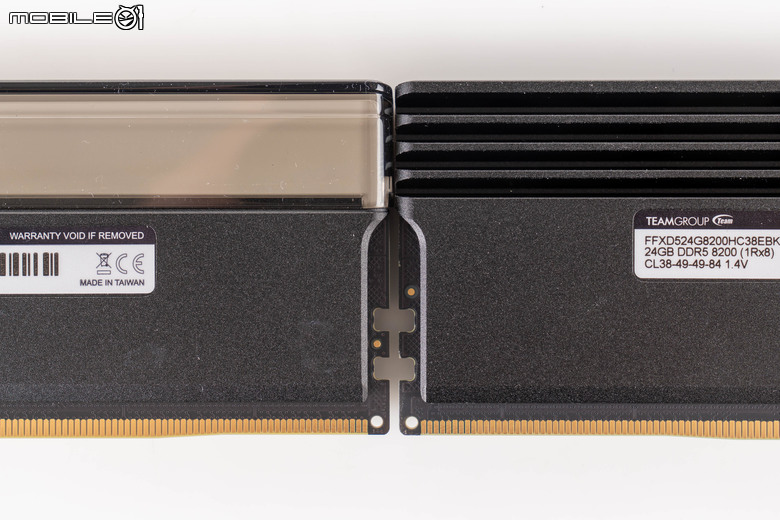 十銓 T-FORCE XTREEM ARGB DDR5-8000 記憶體開箱實測 加入大面積燈效設計與高速傳輸搭配