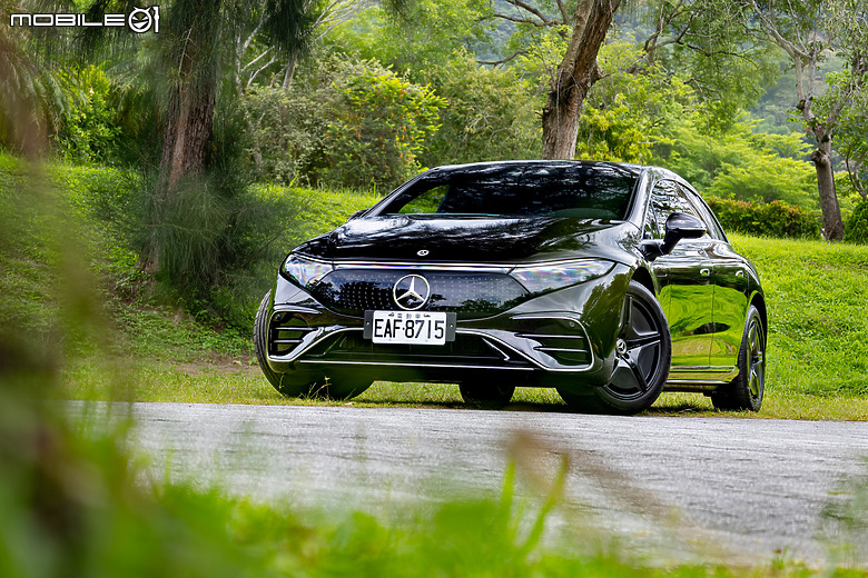 Mercedes-Benz EQS 450+ 試駕&電耗測試|AMG Line內外套件加持,變得更帥更體面!