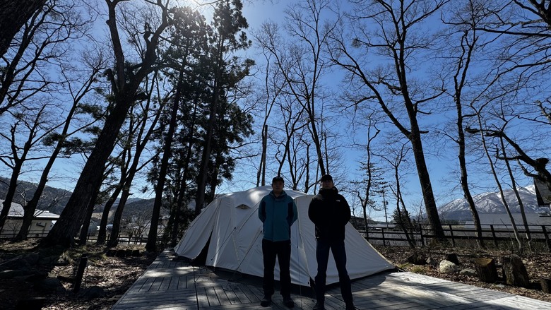 跑到日本白馬露營 snowpeak旗艦店 體驗懶人露營