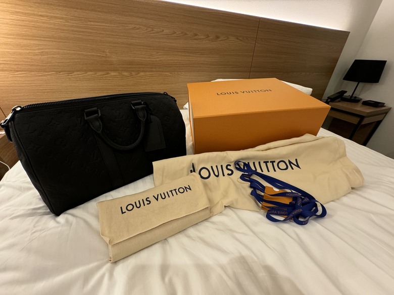LV Keepall Bandoulière 35 & Monogram Empreinte 長夾