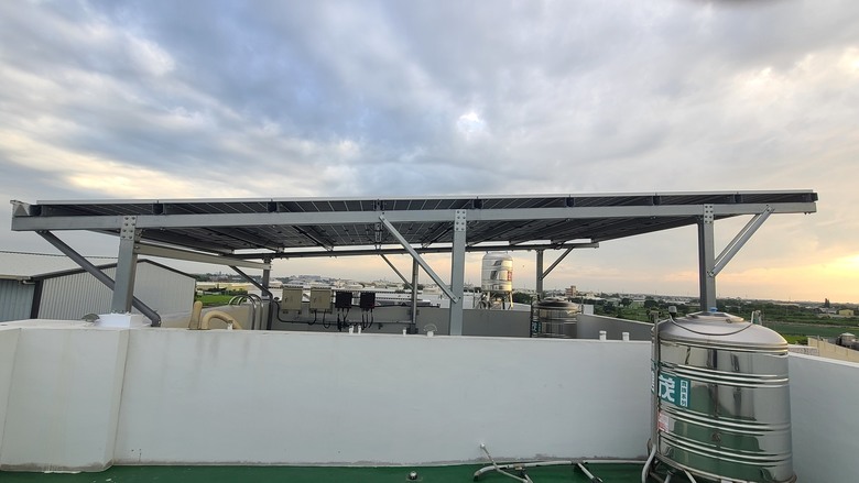 太陽能板設備結構