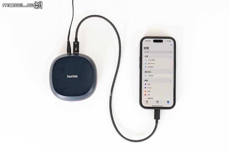 WD SanDisk Desk Drive 外接式 SSD 開箱實測 小巧身形卻具有 8 TB 大容量配置!