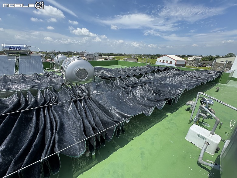 【分享】炎炎夏日降溫超有感 頂樓防曬、隔熱黑網架設(6/27全國最高溫地區38.5度溫度記錄)