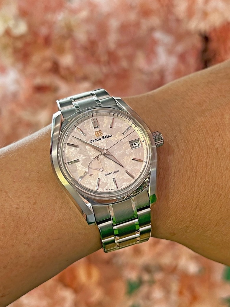 手腕上的櫻花祭,Grand Seiko春分SBGA413