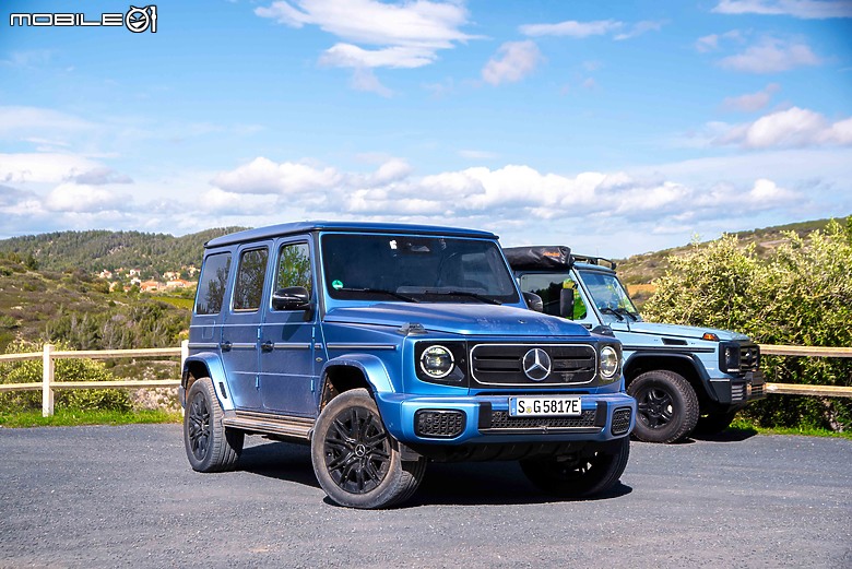 Mercedes-Benz大改款G-Class法國試駕|電動版顛覆傳統思維,越野、科技都充滿驚奇!
