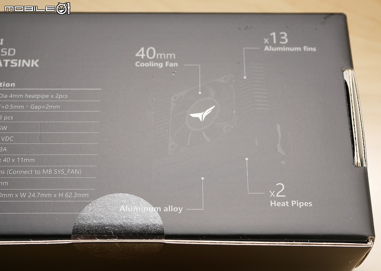 點我看大圖 主動散熱加持 T-FORCE Z540 /w DARK AirFlow I 開箱