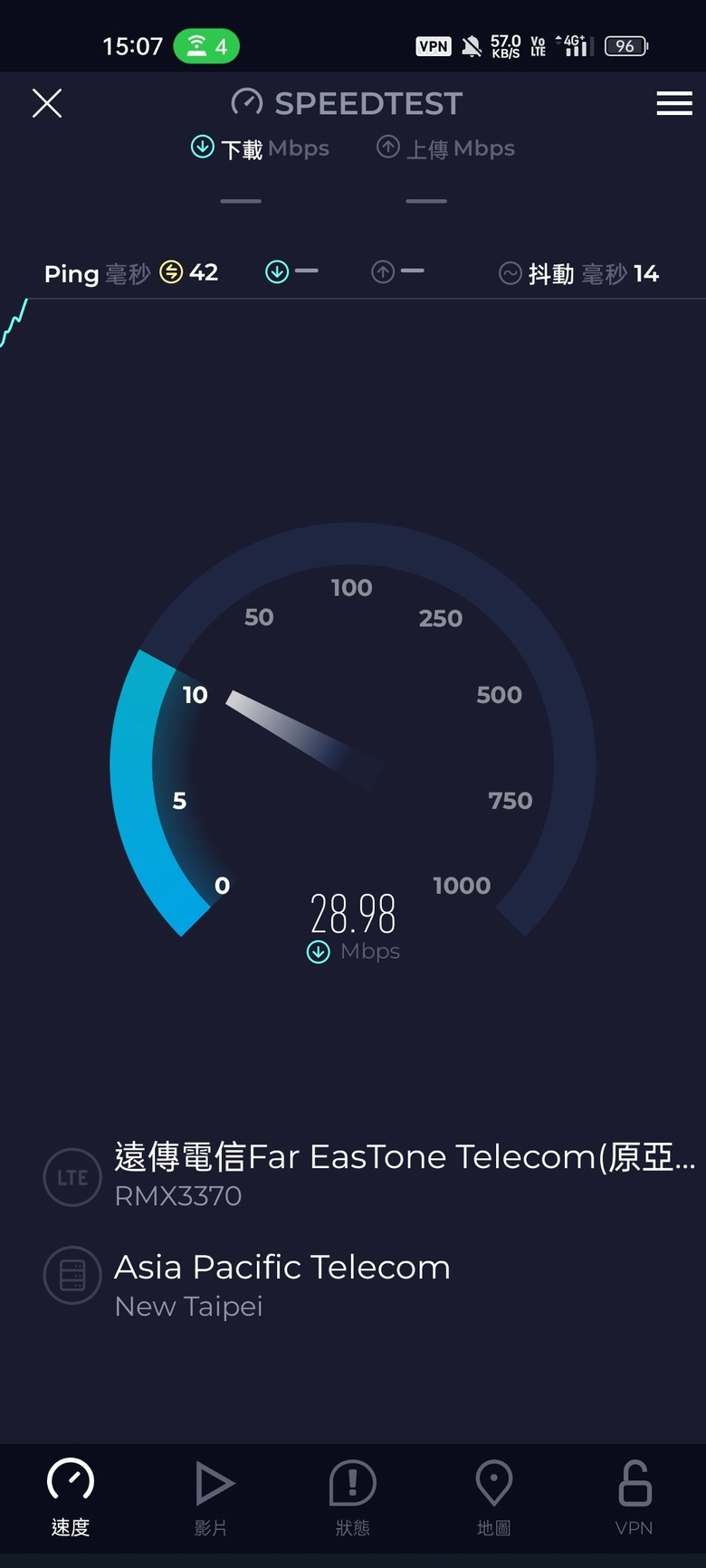 亞太電信雙B38