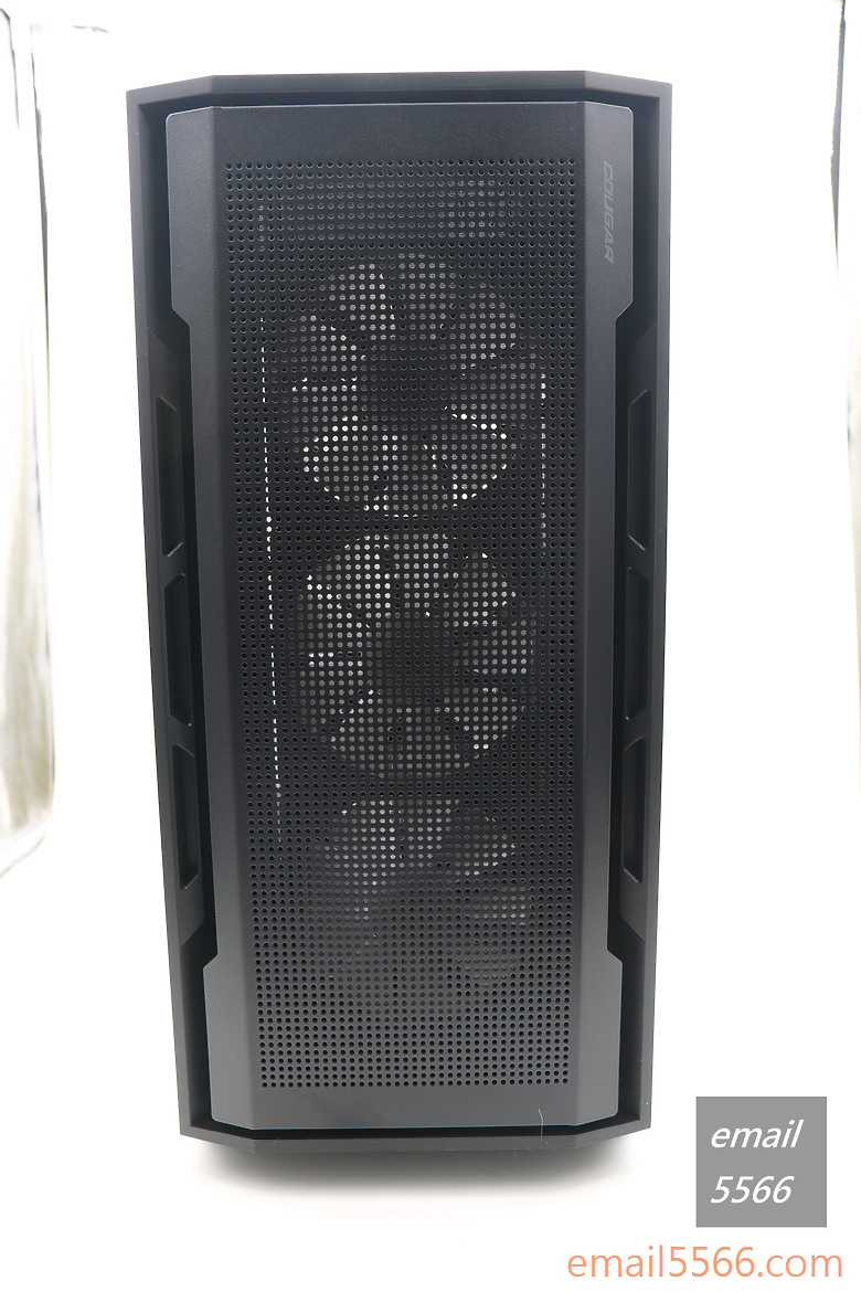 點我看大圖 COUGAR Uniface RGB中塔機殼 開箱-水冷支援/高效通風系統