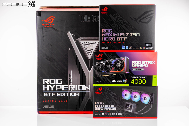 ROG BTF 背插主機板／顯示卡／機殼組合實裝體驗 打造頂級視覺效果的不二之選