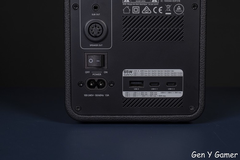 點我看大圖 無限鏡、荔枝皮、65W 快充!萬元桌上音響 EDIFIER QR65 2.0